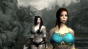 Las Desventuras De Jenna Y Lacey En Skyrim: Una Aventura Erótica En 3d