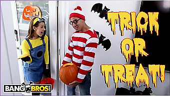 L'Incontro Di Feticismo Dei Piedi Di Evelin Stone Con Bruno Per Halloween