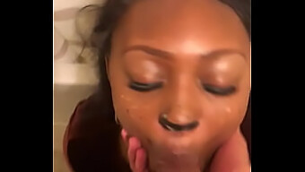 Intensywny Blowjob Amatorki Bambi W Pov.