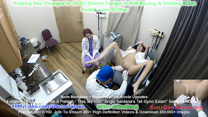 La Visita Ginecológica Íntima De Angel Santana Grabada A Escondidas Por El Doctor Tampa Para El Placer Del Espectador En Girlsgonegyno.Com