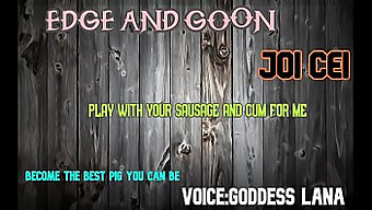 Edge, Goon, Dan Cum Piggies Dalam Pov Femdom Mengocok Arahan