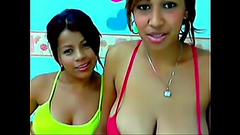 Dulce And Ana'S Erotic Encounter On Tastycamz.Com