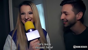 Große Natürliche Titten Babe Celina Davis Gibt Ihrem Glücklichen Fanboy Einen Blowjob