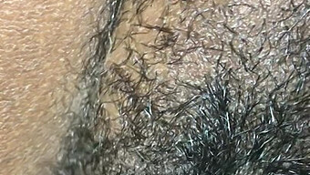 African American Man With A Large Penis Penetrates A Hairy, Plump Vagina