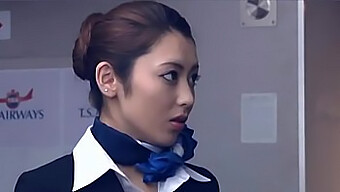 Stewardess Ayu Sakurai In A Sensual And Provocative Performance